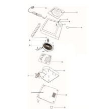 Horeca Parts - Induction cooker Hendi Kitchen Line 3500 239780