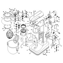Horeca Parts - Mikser planetarny Hendi 7L - 226261