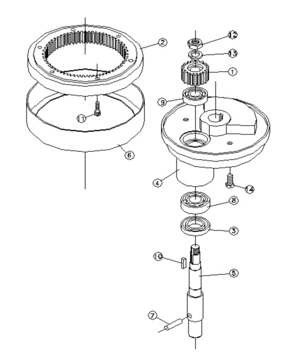 Horeca Parts - Mikser planetarny Hendi 20L - 226292