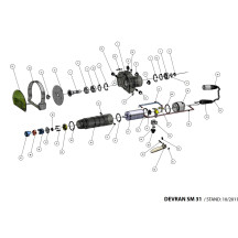 Horeca Parts - Nóż elektryczny do kebaba Hendi (267226)