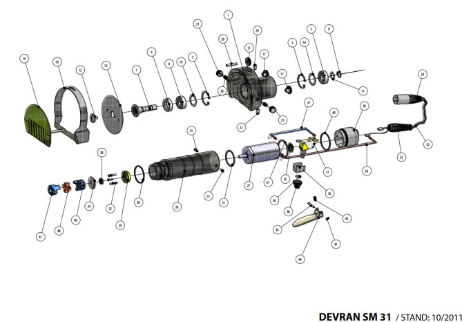 Horeca Parts - Elektrisches Dönermesser Hendi (267226)