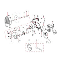 Horeca Parts - Elektrický nůž na kebab Hendi (267240)