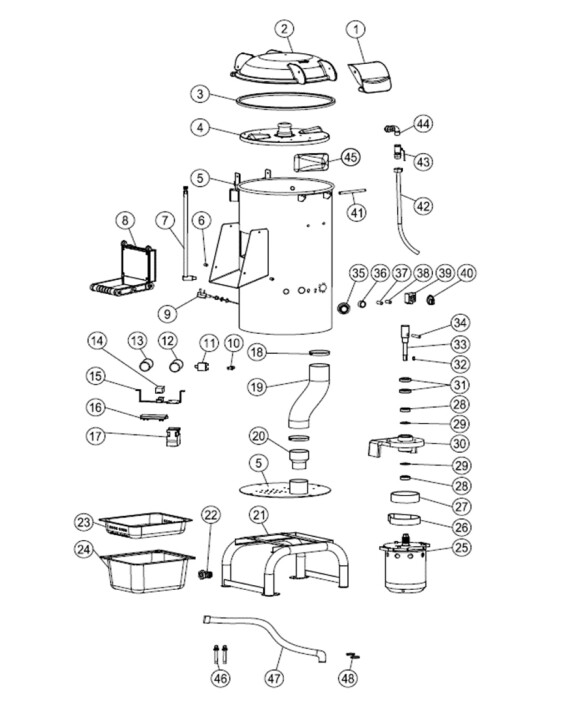 Horeca Parts - Loupač Hendi 229200