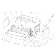 Horeca Parts - Opiekacz do zapiekanek Hendi 264201