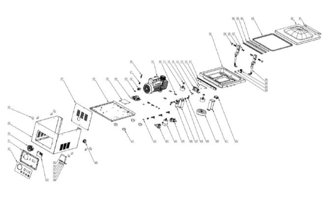 Horeca Parts - Balicí stroj Hendi 201435