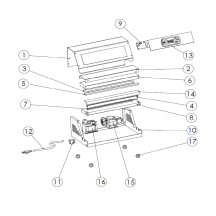 Horeca Parts - Vakuum-Verpackungsmaschine Hendi 970362