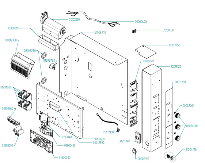 Horeca Parts - Konvektomat Hendi 222577 (EKF664-711-616EUD)