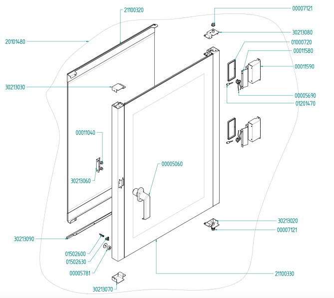 Horeca Parts - Kombidämpfer Hendi 225585 (EF1111EUD)