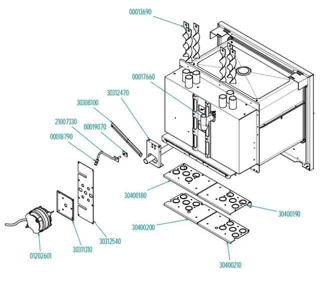 Horeca Parts - Piec konwekcyjno-parowy - Hendi Millenial Smart Gastro 5xGN 1/1 gazowy - MKF511GS