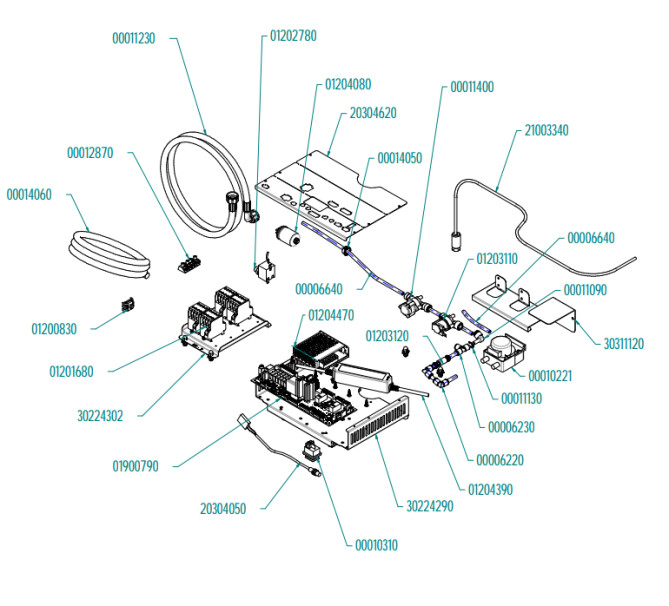 Horeca Parts - Combi-steam oven - Hendi Millenial Black Mask Gastro COMPACT 6xGN 1/1 electric - MKF611CBM