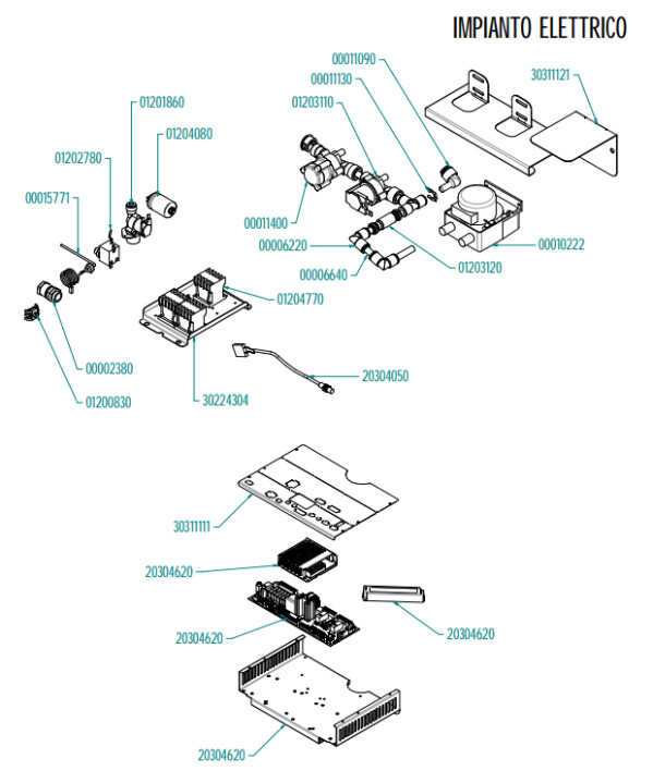 Horeca Parts - Piec konwekcyjno-parowy - Hendi Millenial Black Mask Gastro COMPACT 6xGN 2/3 elektryczny - MKF623CBM