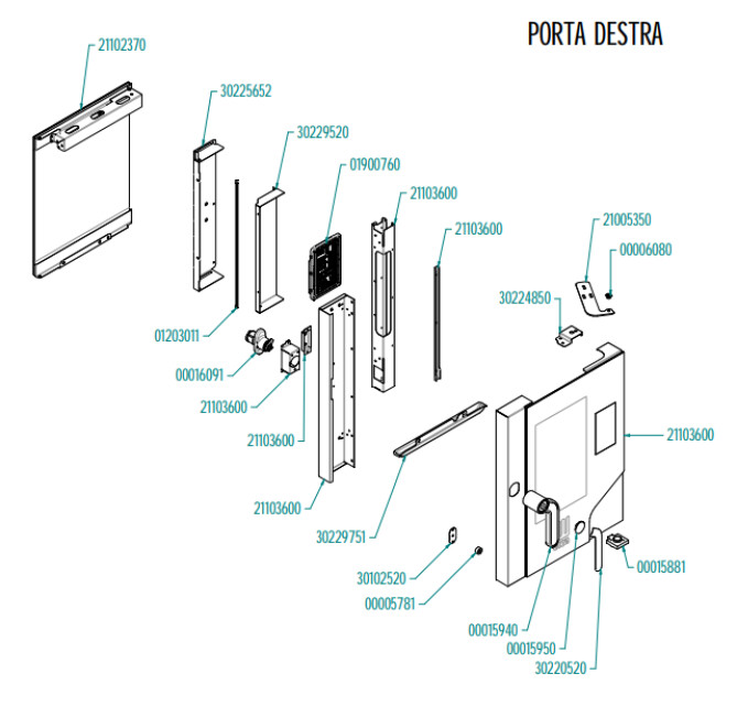 Horeca Parts - Piec konwekcyjno-parowy - Hendi Millenial Black Mask Gastro COMPACT 6xGN 2/3 elektryczny - MKF623CBM