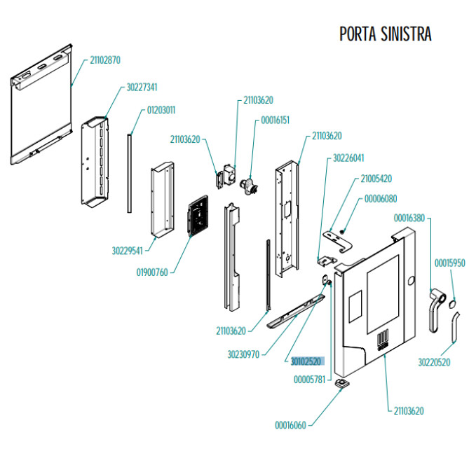 Horeca Parts - Combi oven - Hendi Millenial Black Mask Gastro COMPACT 6xGN 2/3 electric - MKF623CBM