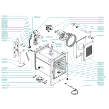 Horeca Parts - Kombidämpfer Hendi Millenial COMPACT 6 x GN 2/3 elektrisch mit Direktbesprühung - MKF623CTS