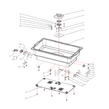 Horeca Parts - Podgrzewacz elektryczny Tellano, HENDI, Kitchen Line, 9L, 230V/900W, 573x348x(H)284mm