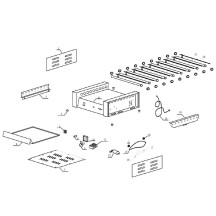 Horeca Parts - Rollengrill Hendi, 9 Rollen - 268605