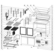 Horeca Parts - Refrigerated table Hendi 232804 (ESL3800)