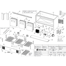 Horeca Parts - Kühltisch Hendi 236239 (S903 SS TOP S903STD S903SQ PS 903 PS 300)
