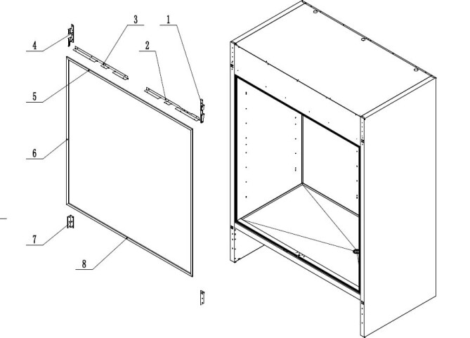 Horeca Parts - Szafa chłodnicza Hendi 232231 (MBL8960)