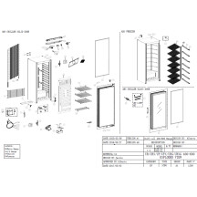 Horeca Parts - Szafa mroźnicza Hendi Budget Line w obudowie ze stali malowanej na biało (400 l) - 236086 (UF 400)