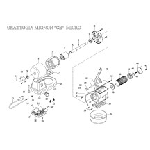 Horeca Parts - Device for cheese friction Hendi 226827