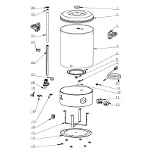 Horeca Parts - Vařiče vody Hendi 10L 209882