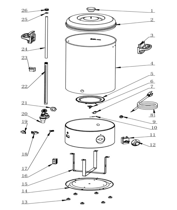 Horeca Parts - Hendi Balsam de apă 20 l