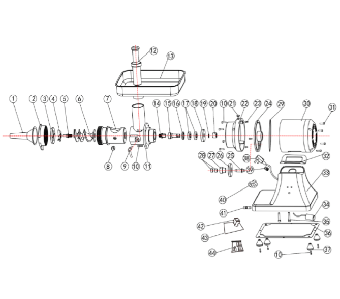 Horeca Parts - Hendi meat grinder 210819