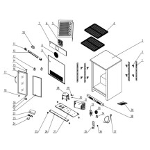 Horeca Parts - Bar Kühlschrank Hendi 233900