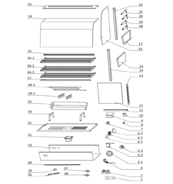 Horeca Parts - Wärmeschrank Hendi 233726