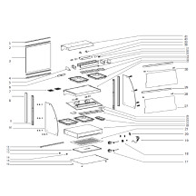 Horeca Parts - Witryna grzewcza nastawna kwarcowa Hendi 233962