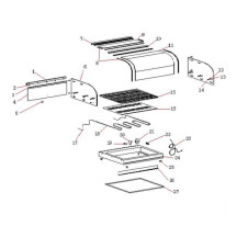 Horeca Parts - Witryna grzewcza nastawna Hendi 273982