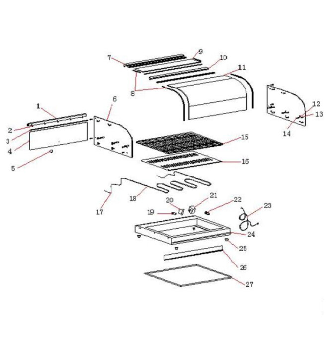 Horeca Parts - Witryna grzewcza nastawna Hendi 273982