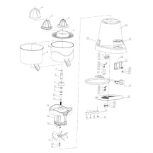 Horeca Parts - Citrus juicer electric Hendi 221211