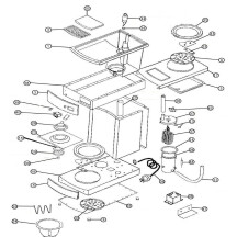 Horeca Parts - Zaparzacz przelewowy do kawy Hendi 208304
