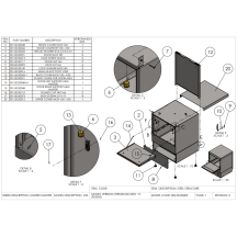Horeca Parts - Zmywarka do naczyń 50x50, manualna Hendi 230220 (Vergina 50)