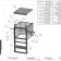 Horeca Parts - Myčka nádobí s kapucí 50x50, elektronická Hendi 231340 (A1510)