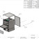 Horeca Parts - Elektronischer Geschirrspüler 50x50 mit Spülmittelspender und Ablaufpumpe Hendi 231753 (A500-400)