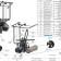 Horeca Parts - Elektronická myčka nádobí 50x50 s dávkovačem mycího prostředku a vypouštěcím čerpadlem Hendi 231753 (A500-400)