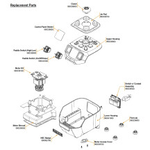 Horeca Parts - Blender Hamilton Beach HBB255-CE