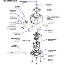 Horeca Parts - Blender Hamilton Beach HBH550 CE