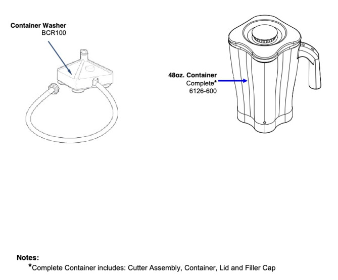 Horeca Parts - Blender Hamilton Beach HBH550 CE