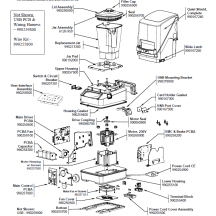 Horeca Parts - Hamilton Beach HBH950-CE Mixer