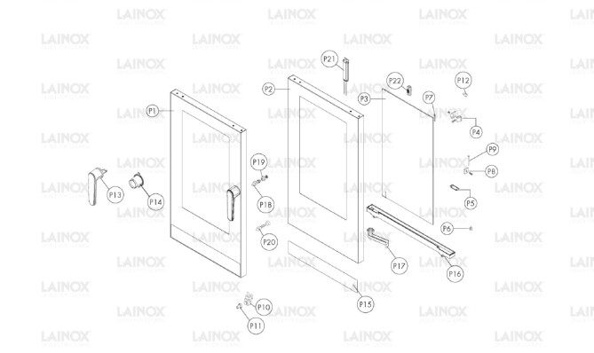 Horeca Parts - Kombidämpfer Lainox COES101R