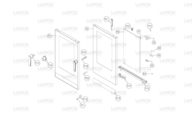 Horeca Parts - Konvektomat Lainox COES101R