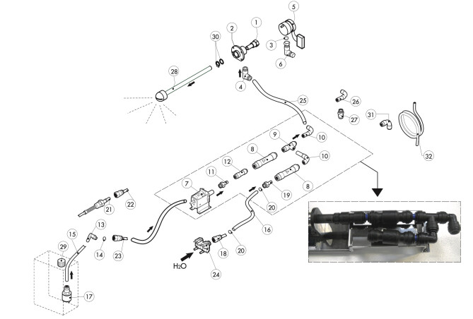 Horeca Parts - Piec konwekcyjno-parowy Lainox CVE024S