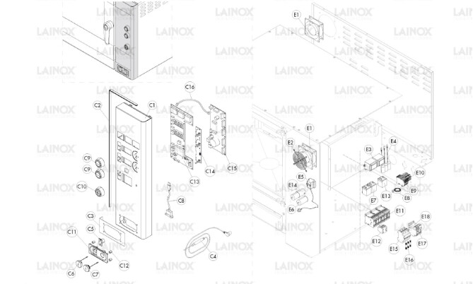 Horeca Parts - Kombidämpfer Lainox CVES061R