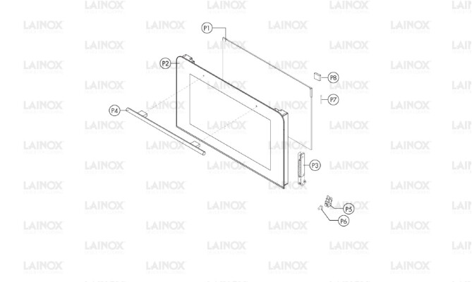 Horeca Parts - Piec konwekcyjno-parowy Lainox ICET023