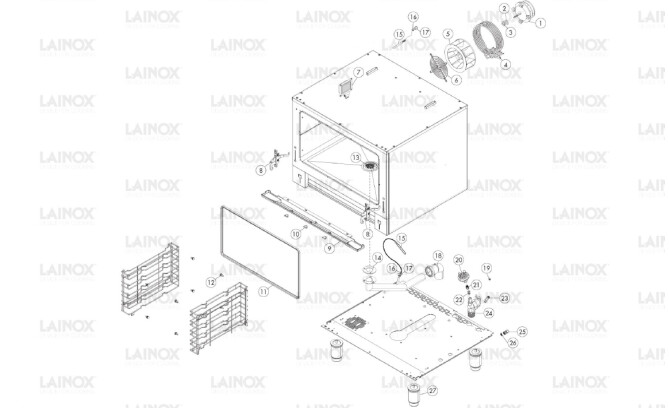 Horeca Parts - Kombidämpfer Lainox ICET023