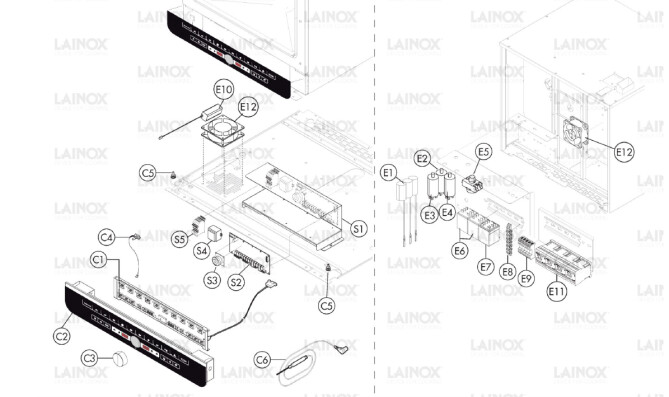 Horeca Parts - Kombidämpfer Lainox ICET051